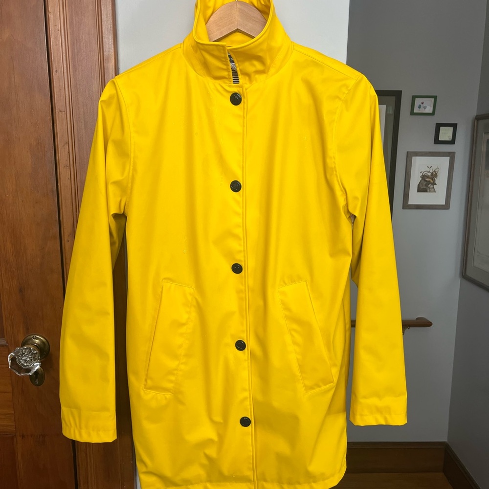 Petit Bateau Yellow Shell Raincoat